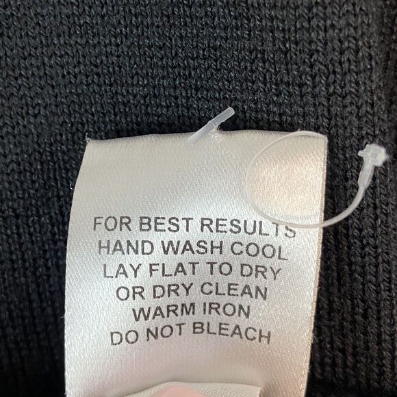 Peter Millar Merino Wool Sweater Vest Men XL Black V-Neck Knit Golf Quiet Luxury - Picture 5 of 6